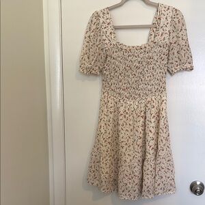 Floral Smocked Dress